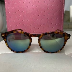 Abercrombie & Fitch Round Sunglasses In Tort